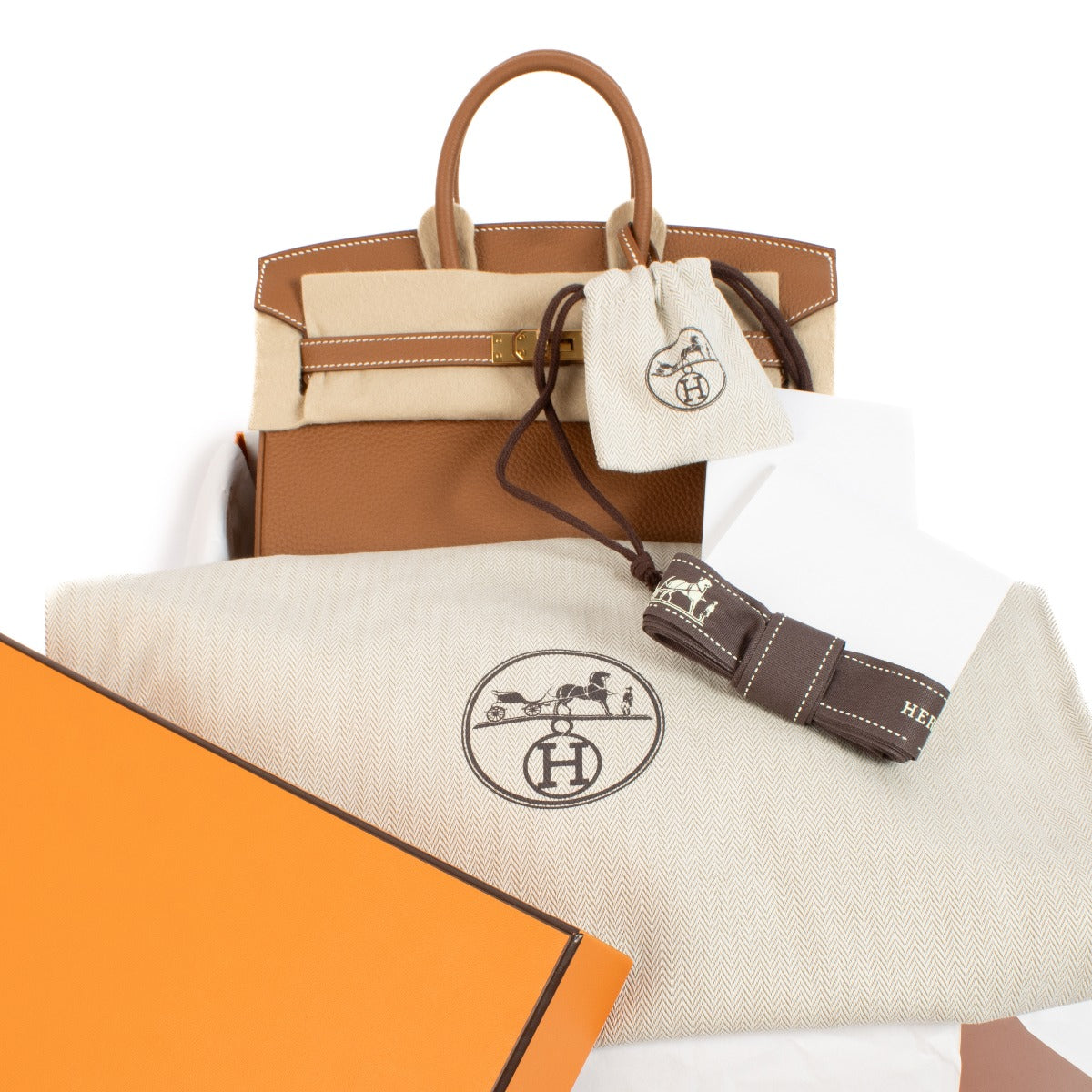 Hermès Birkin 25 Gold Togo GHW