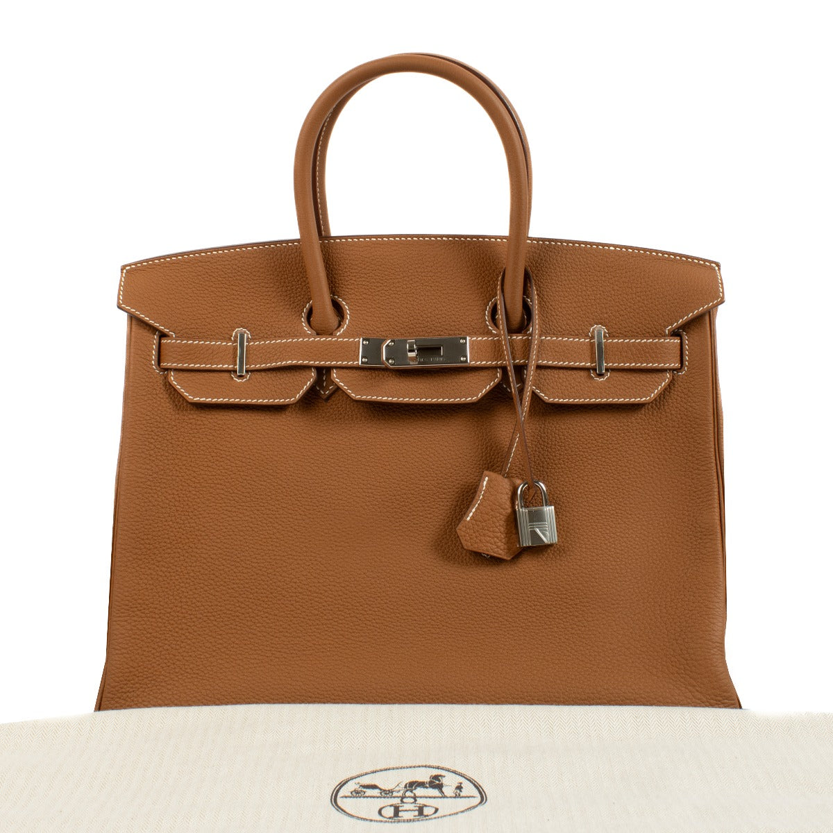 2021 Hermès Birkin 35 Gold Togo PHW