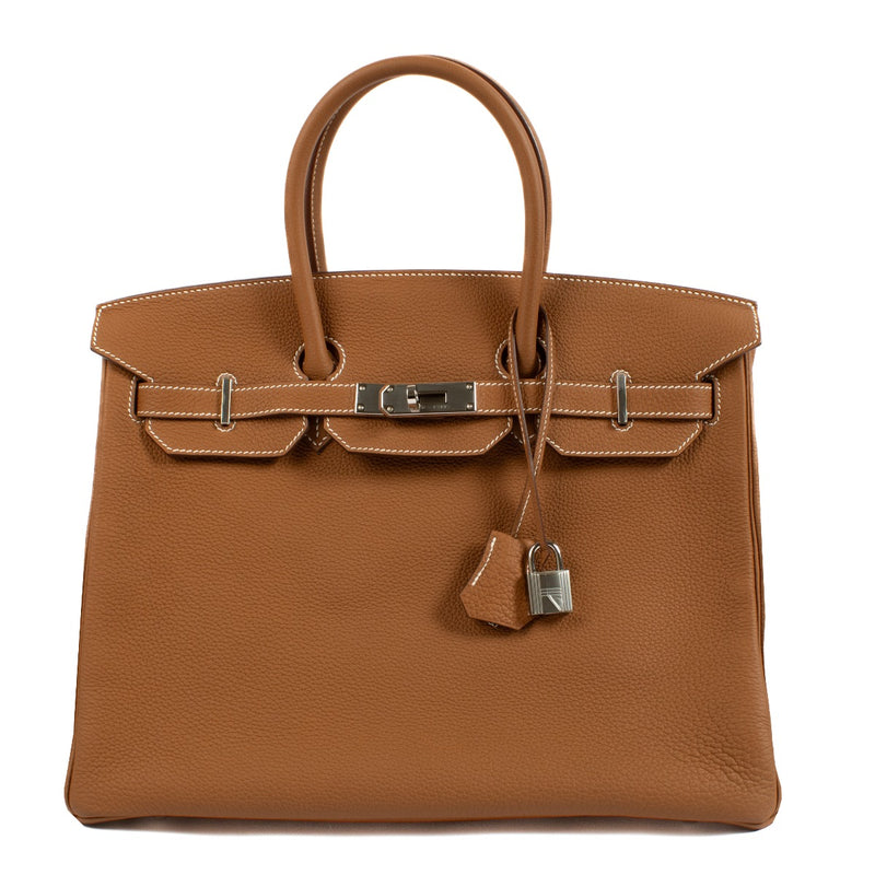 2021 Hermès Birkin 35 Gold Togo PHW