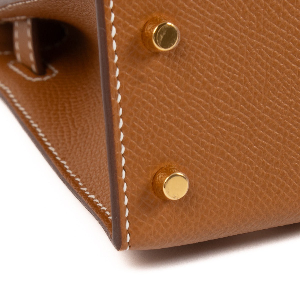 Hermès Kelly Mini II Gold Epsom GHW