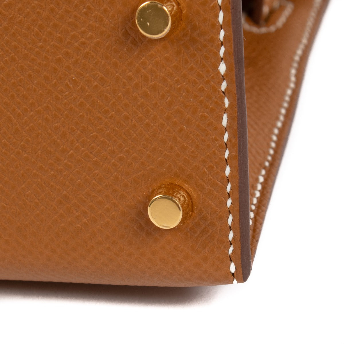 Hermès Kelly Mini II Gold Epsom GHW