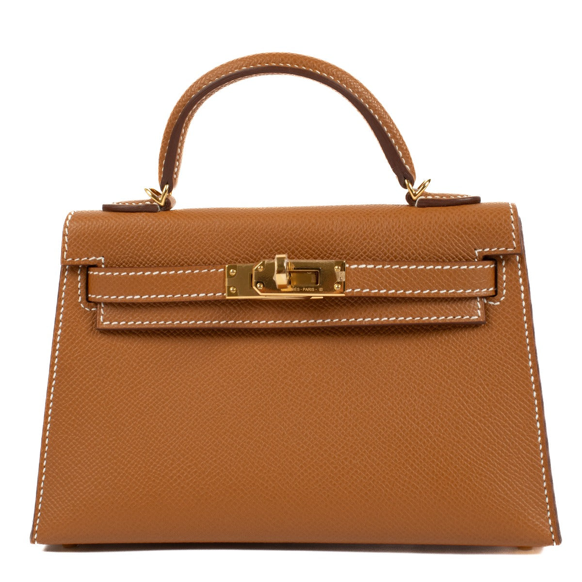 Hermès Kelly Sellier II Mini Veau Epsom Gold