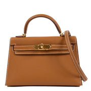 Hermès Kelly Mini II Gold Epsom GHW, hermes kelly 20, hermes kelly mini, hermes kelly ii mini, hermes kelly mini 20, hermes kelly mini 2