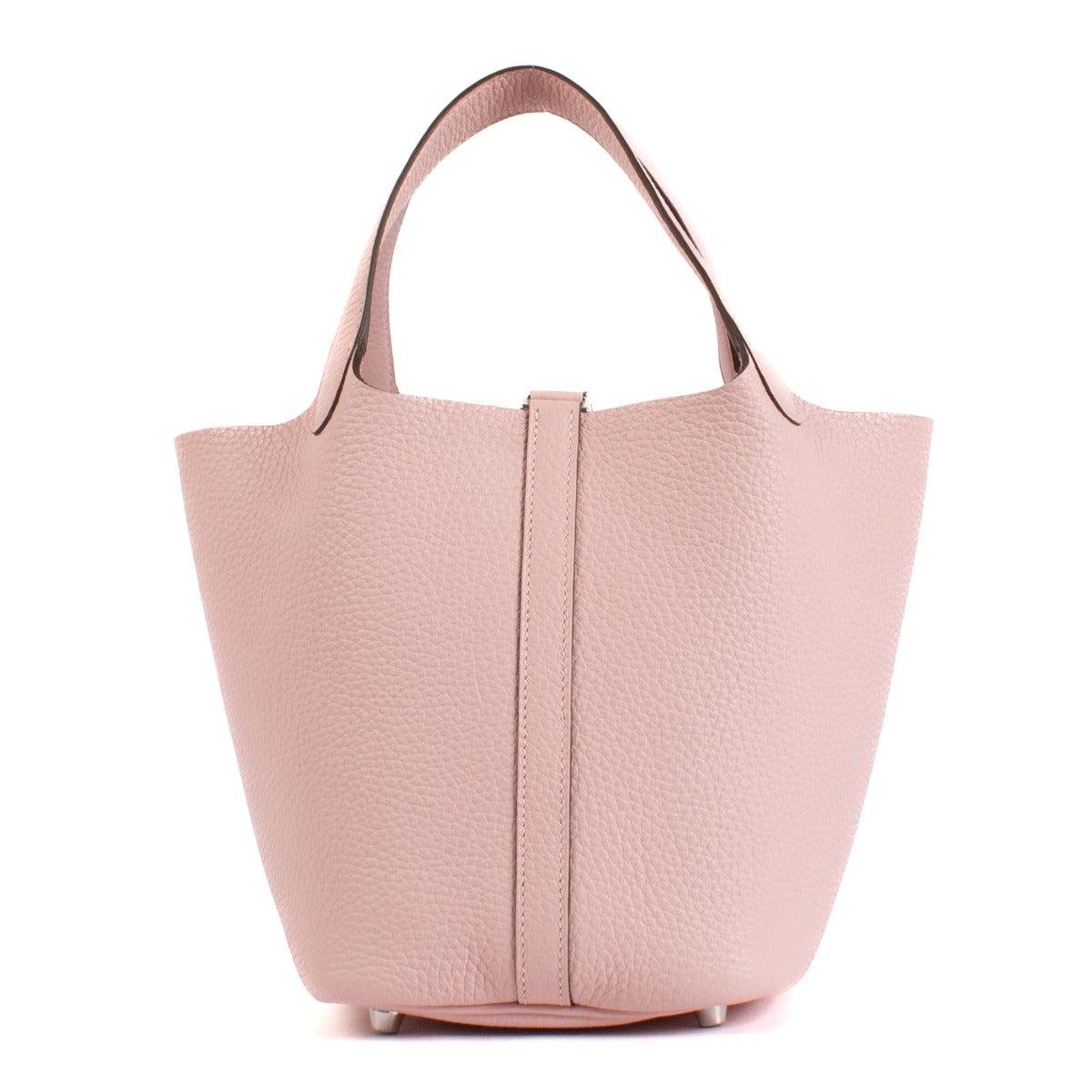 Hermès Picotin Lock 18 Rose Sakura Clemence PHW