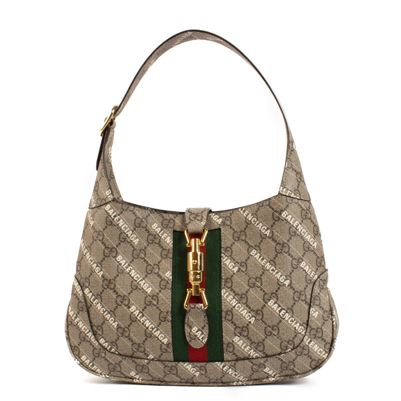 shop 100% authentic second hand Gucci x Balenciaga The Hacker Project Small Jackie 1961 Bag on Labellov.com