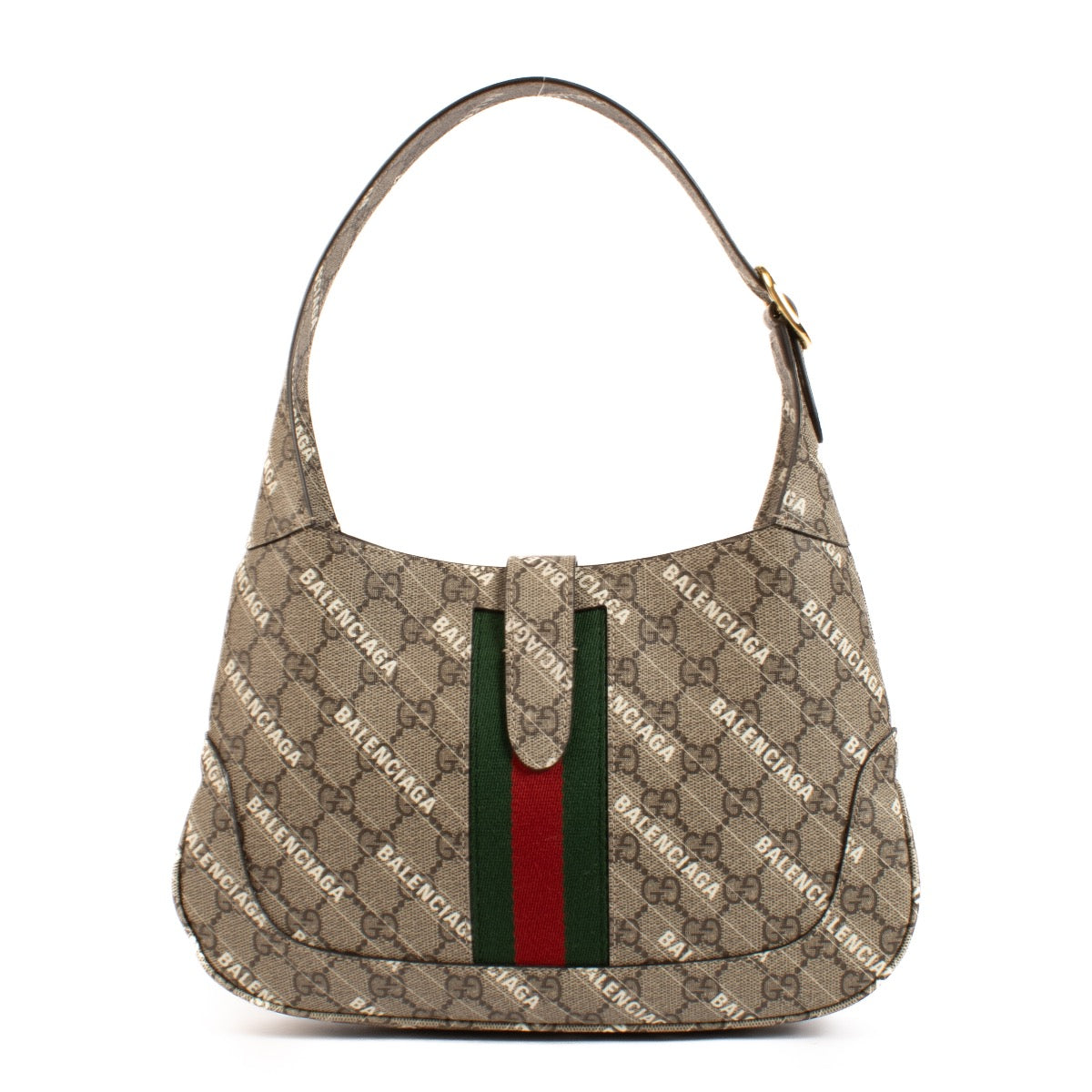 shop 100% authentic second hand Gucci x Balenciaga The Hacker Project Small Jackie 1961 Bag on Labellov.com
