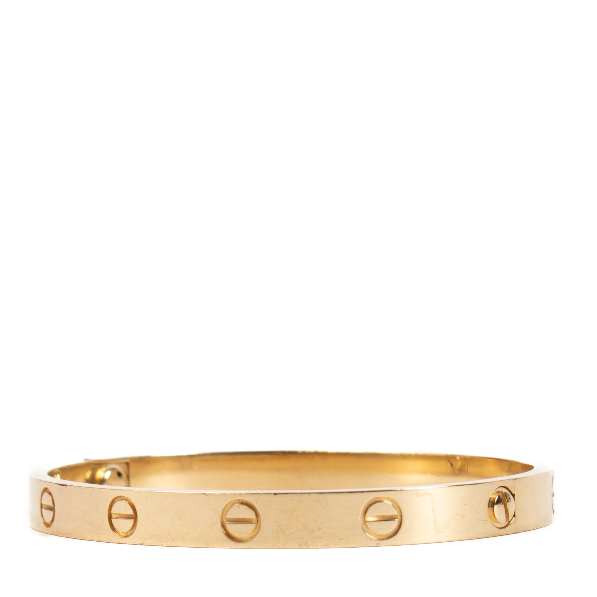 Bracelet Cartier LOVE en or jaune - taille 17