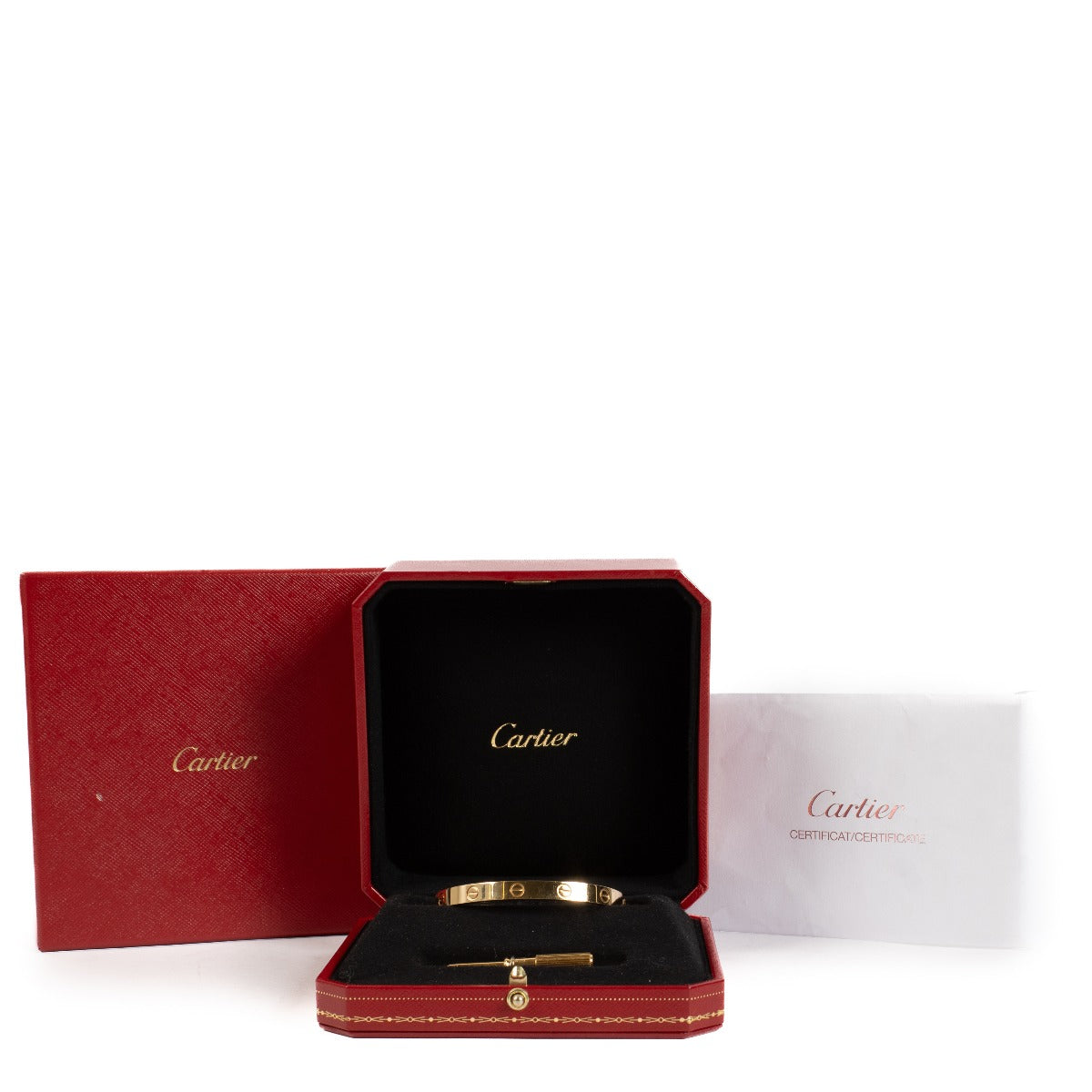 Authentic second hand Cartier LOVE Bracelet on www.labellov.com