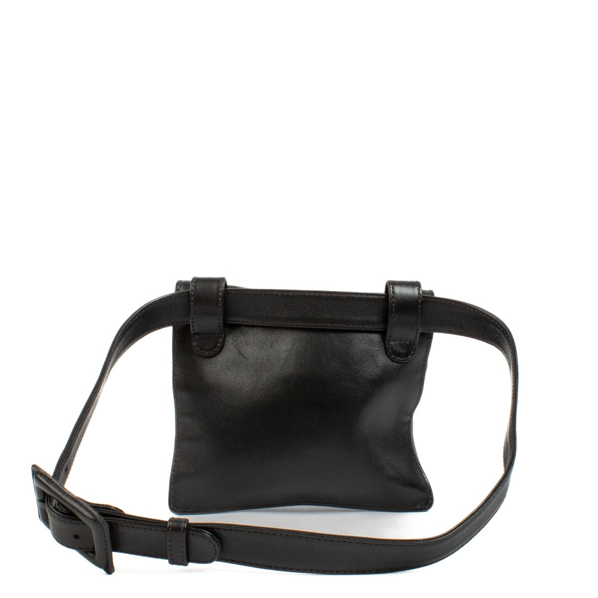 Shop 100% authentic secondhand Chanel Black Belt Bag - Size 80 on Labellov.com