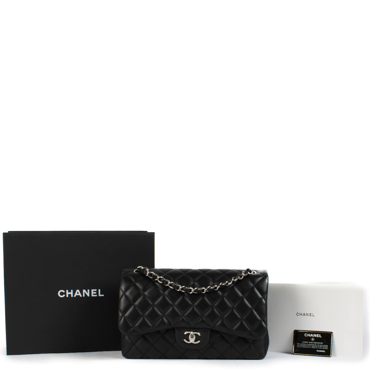 chanel black Birkin
