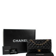 Chanel Black Lambskin Medium Classic 11.12 Bag