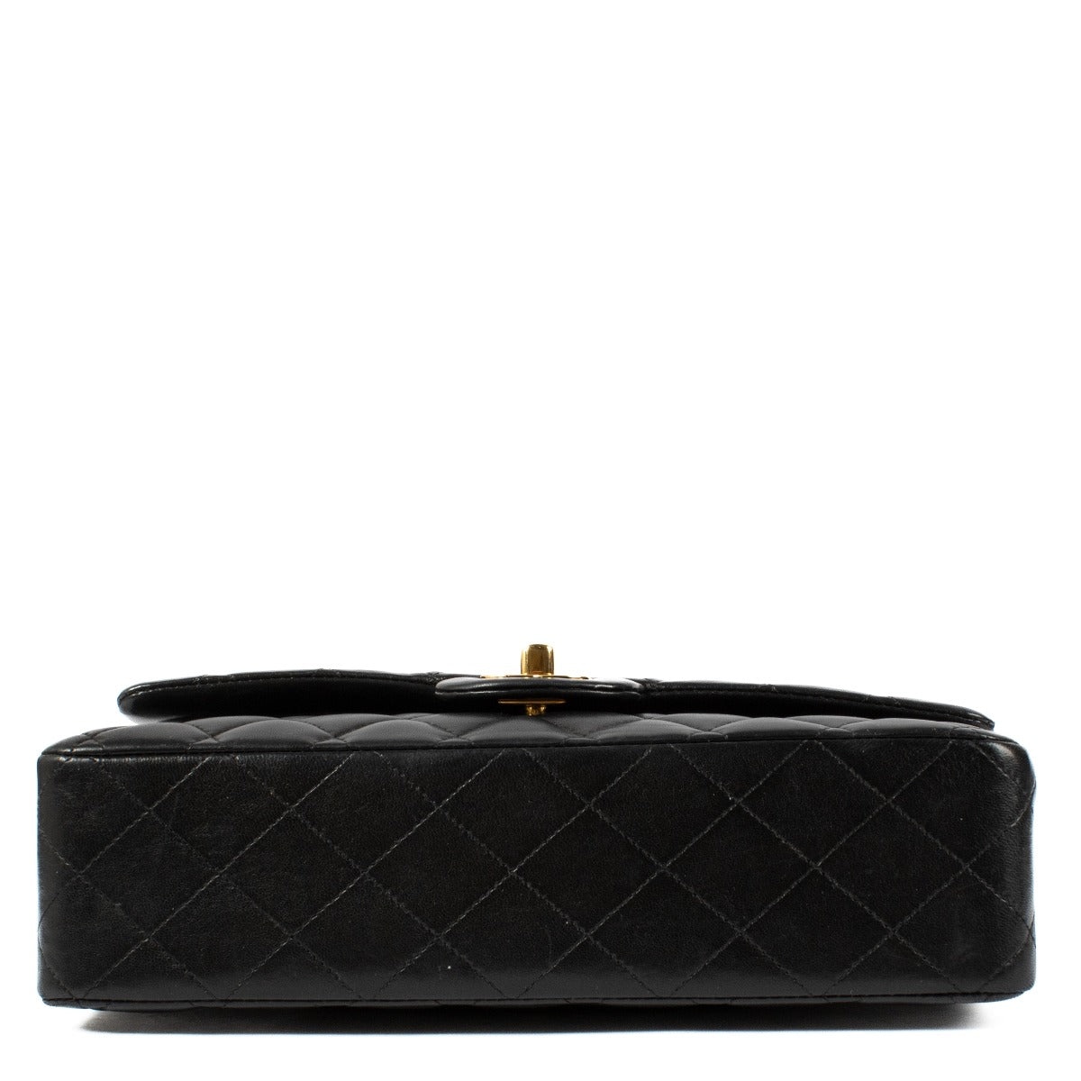 Chanel Black Lambskin Medium Classic 11.12 Bag