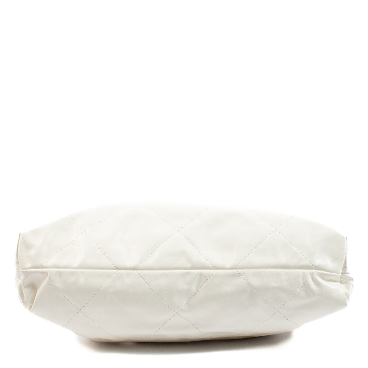 Sac Chanel 22 en cuir blanc