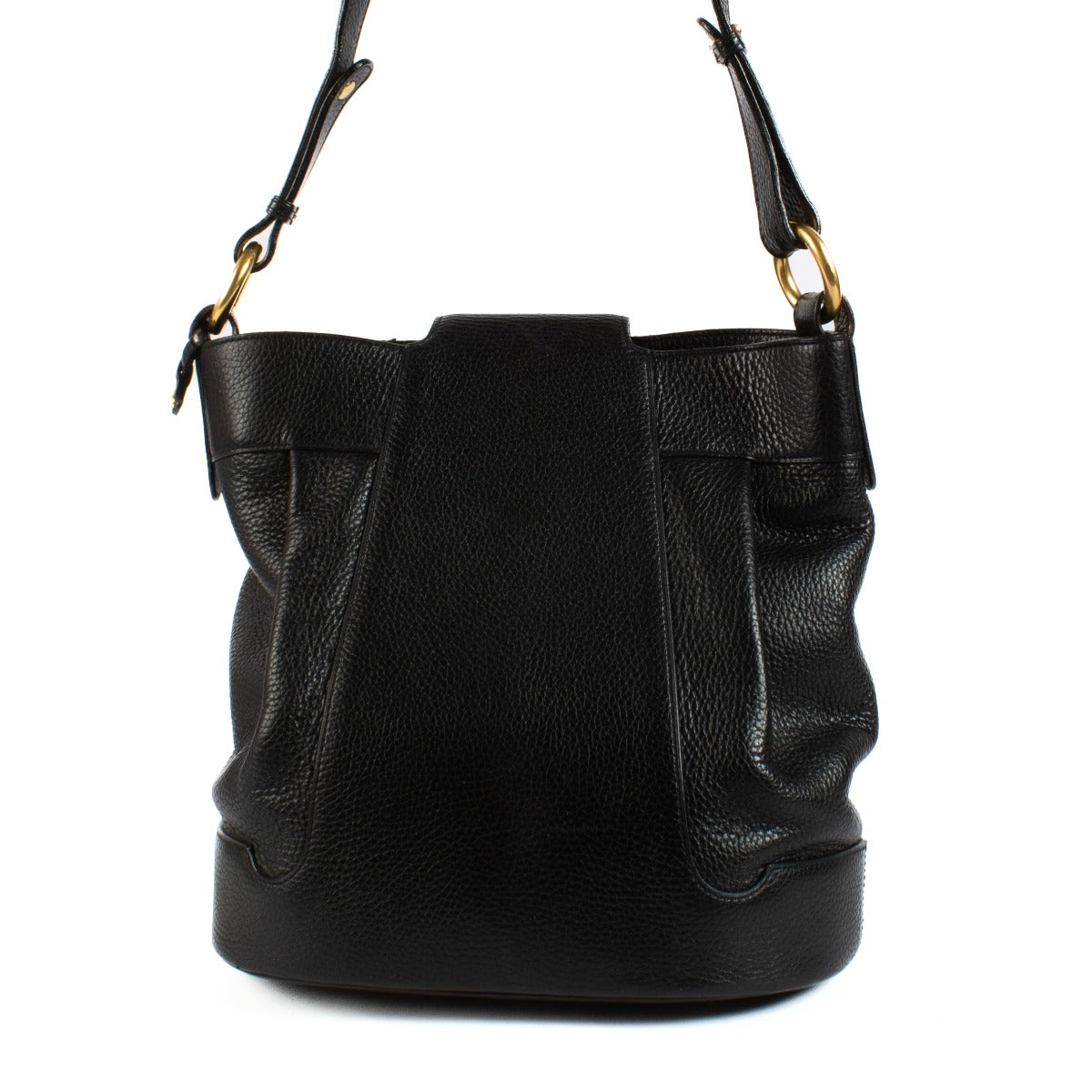 Shop 100% authentic secondhand Delvaux Black Leather Vintage Shoulder Bag on Labellov.com