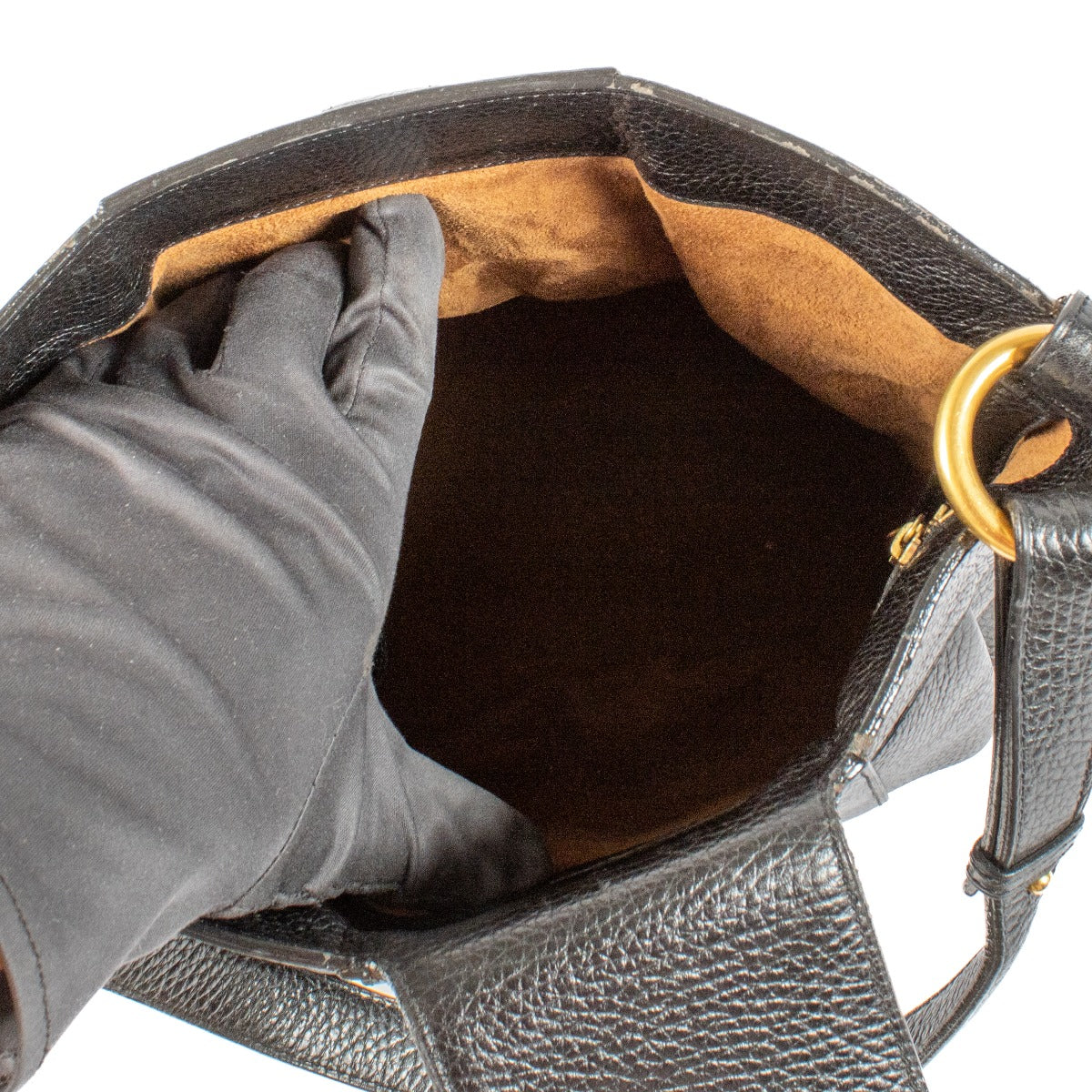 Shop 100% authentic secondhand Delvaux Black Leather Vintage Shoulder Bag on Labellov.com
