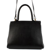 Shop safe online at Labellov in Antwerp, Brussels and Knokke this 100% authentic second hand Delvaux Brillant MM Black Grained Leather Bag. Veilig online authentieke tweedehands Delvaux Brillant MM Black Grained Leather Bagh kopen bij Labellov.