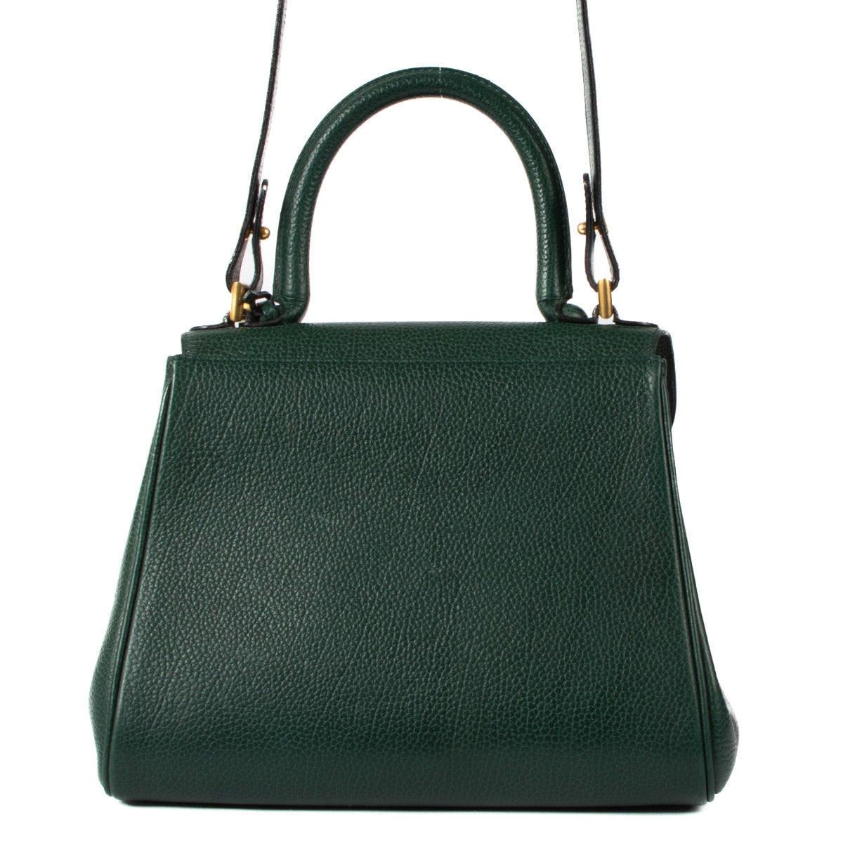 Delvaux Groene Brillant PM + Band