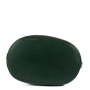 Delvaux Green Leather Calicot Shoulder Bag aan de beste prijs bij Labellov tweedehands luxe in Antwerpen en Knokke
