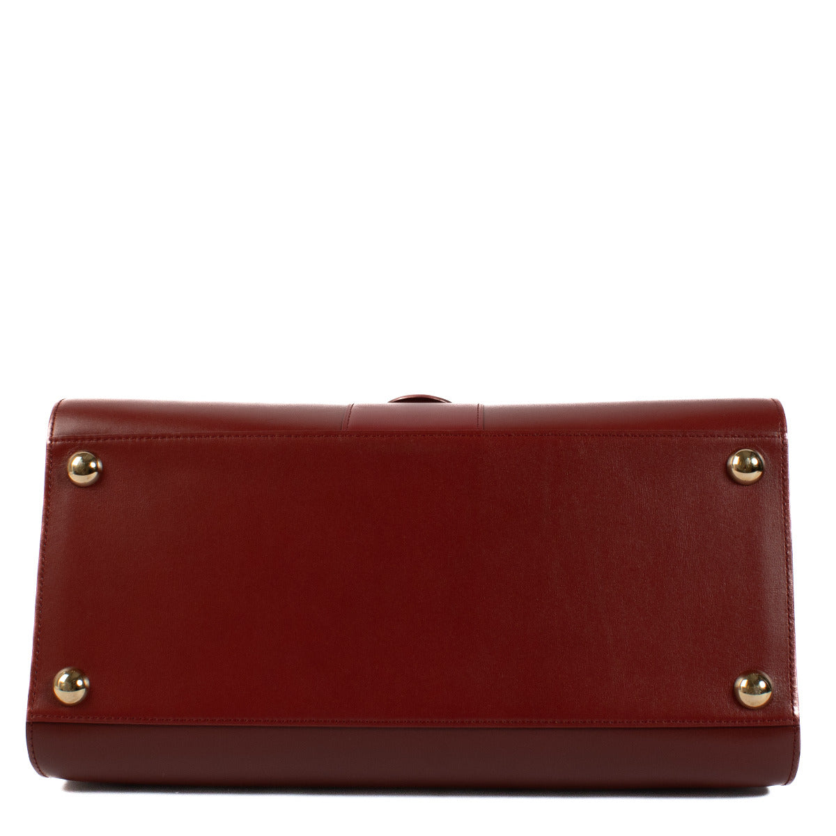 Sac Delvaux Brillant GM en veau Box bordeaux