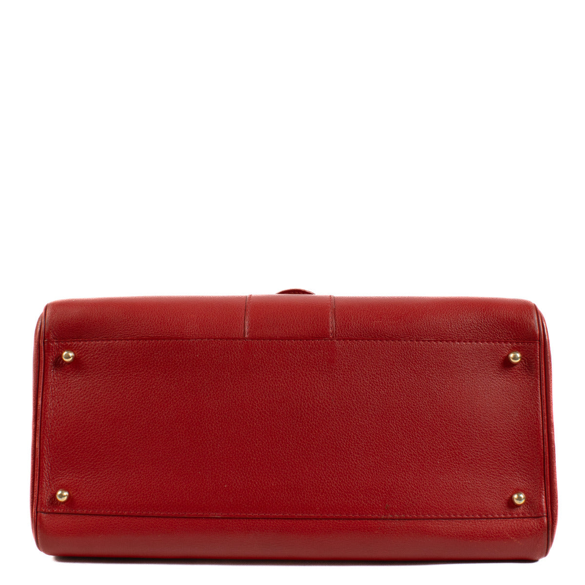 Delvaux Red Leather Brillant MM + Strap