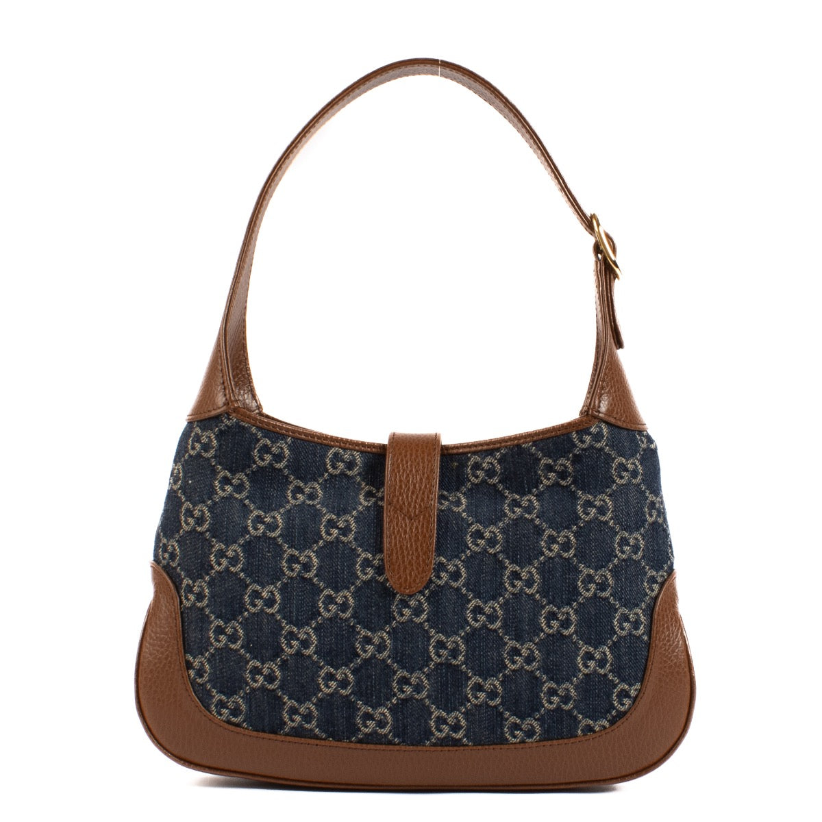 shop 100% authentic second hand Gucci GG Denim Jackie on Labellov.com