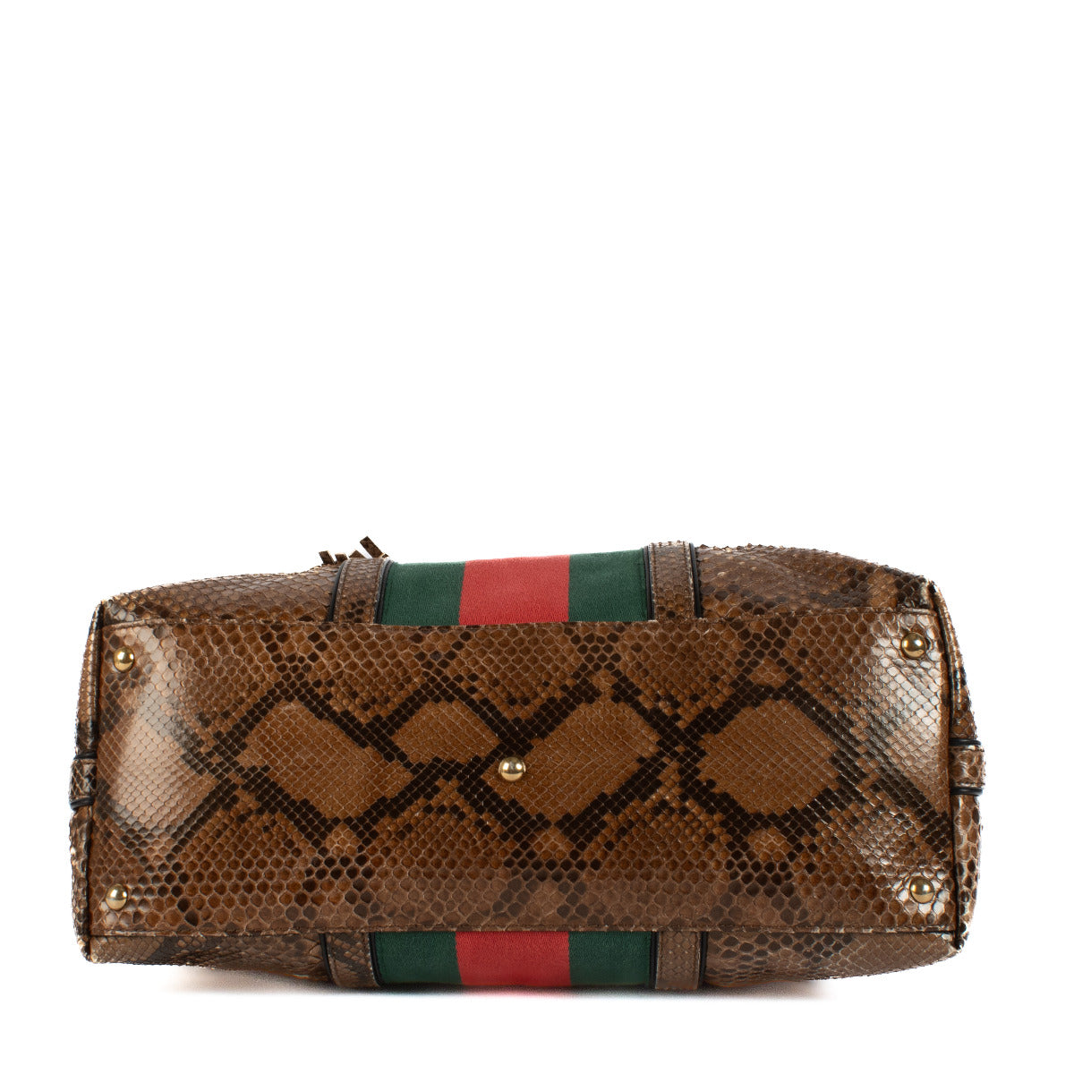 Gucci Python Web Medium Rania Top-handtas