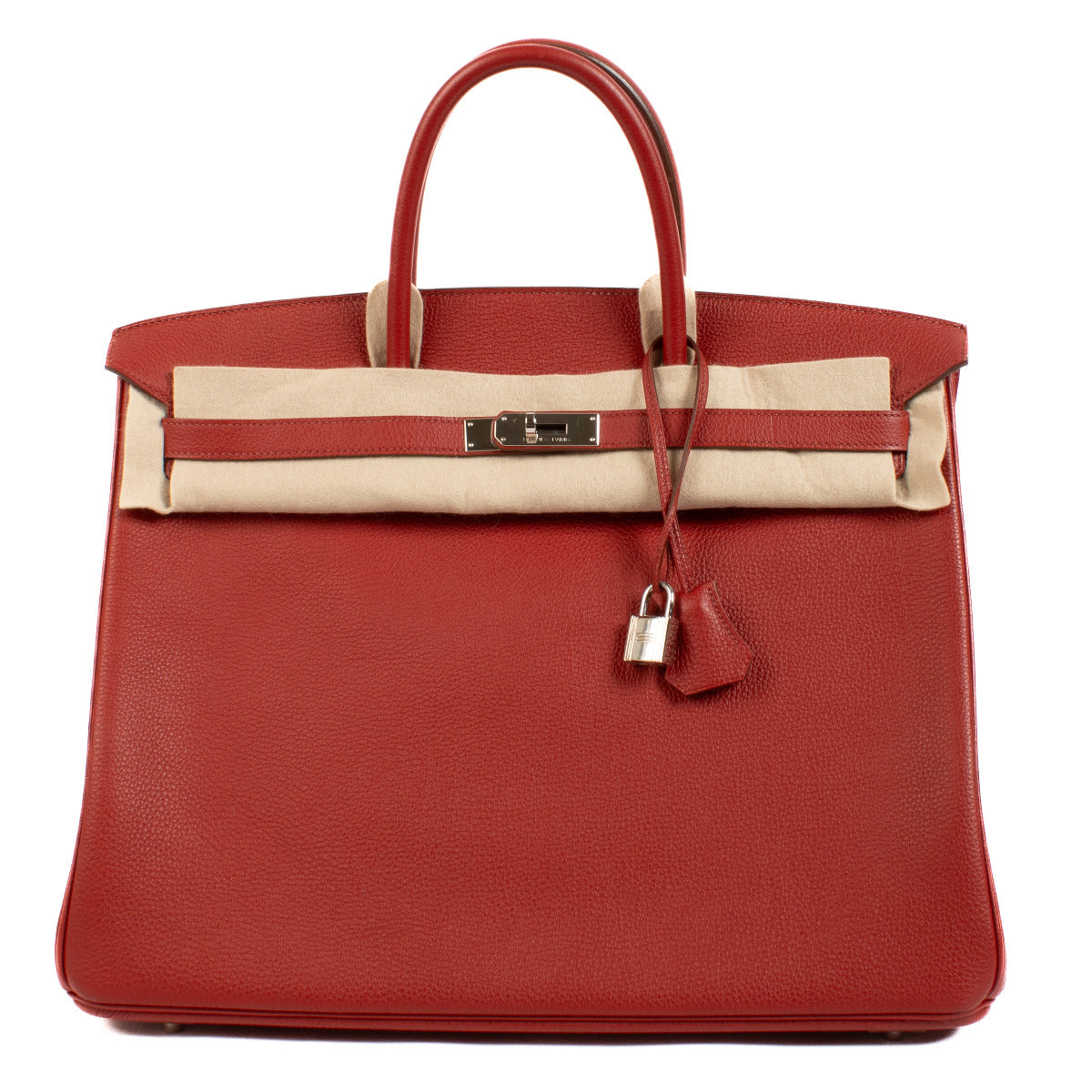 Hermès Birkin 40 Rouge Garance Togo PHW