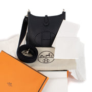 Hermès Evelyne 16 Bleu Nuit/Bleu Indigo Taurillon Clemence PHW