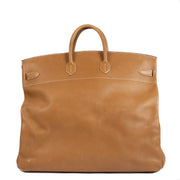 Shop safe online at Labellov in Antwerp, Brussel and Knokke this 100% authentic second hand Hermès Haut à Courroies 55 Natural Sable Vache Liegee