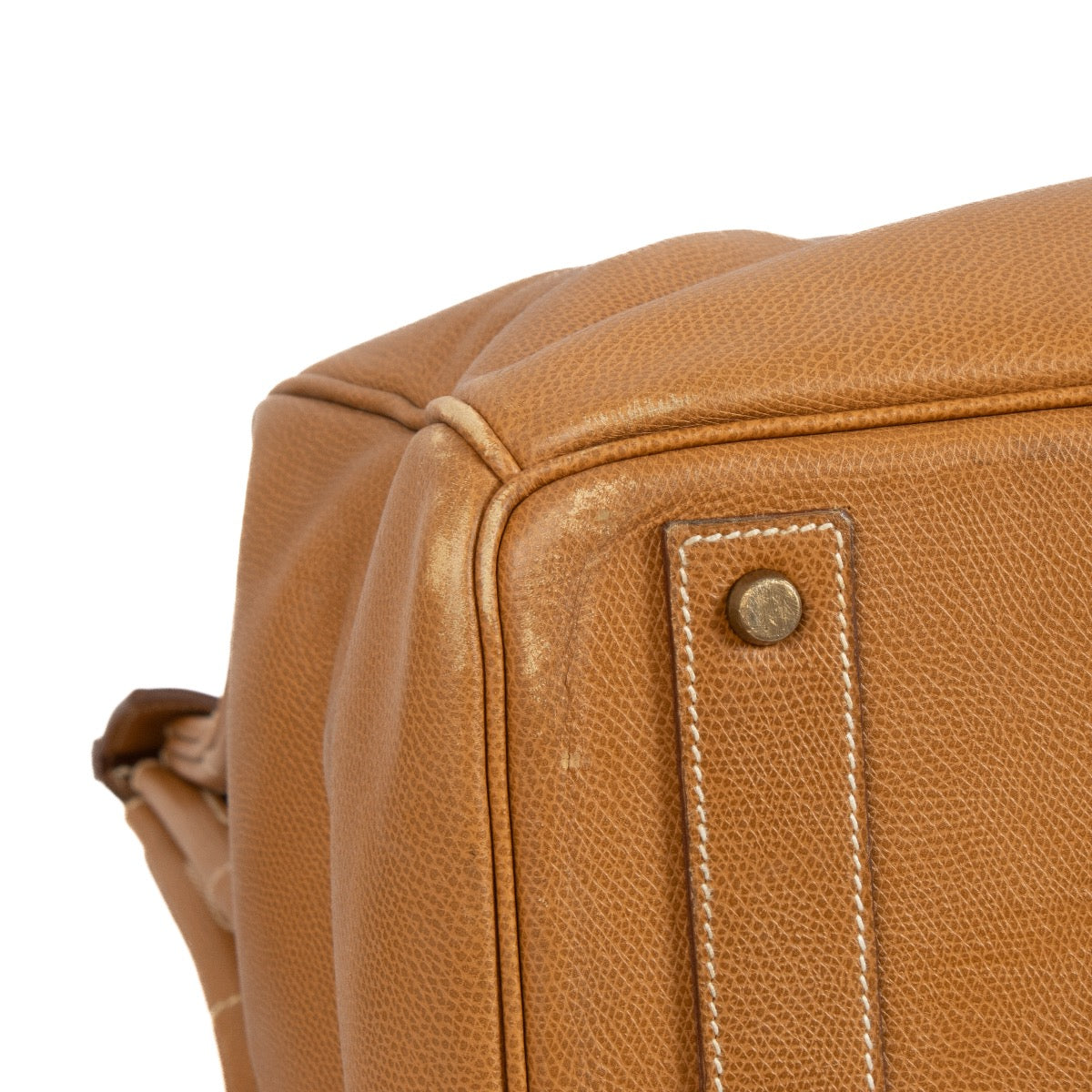 Shop safe online at Labellov in Antwerp, Brussel and Knokke this 100% authentic second hand Hermès Haut à Courroies 55 Natural Sable Vache Liegee