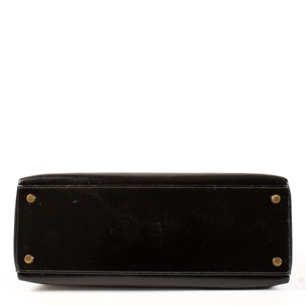 Hermès Vintage Kelly 32 Black Box GHW