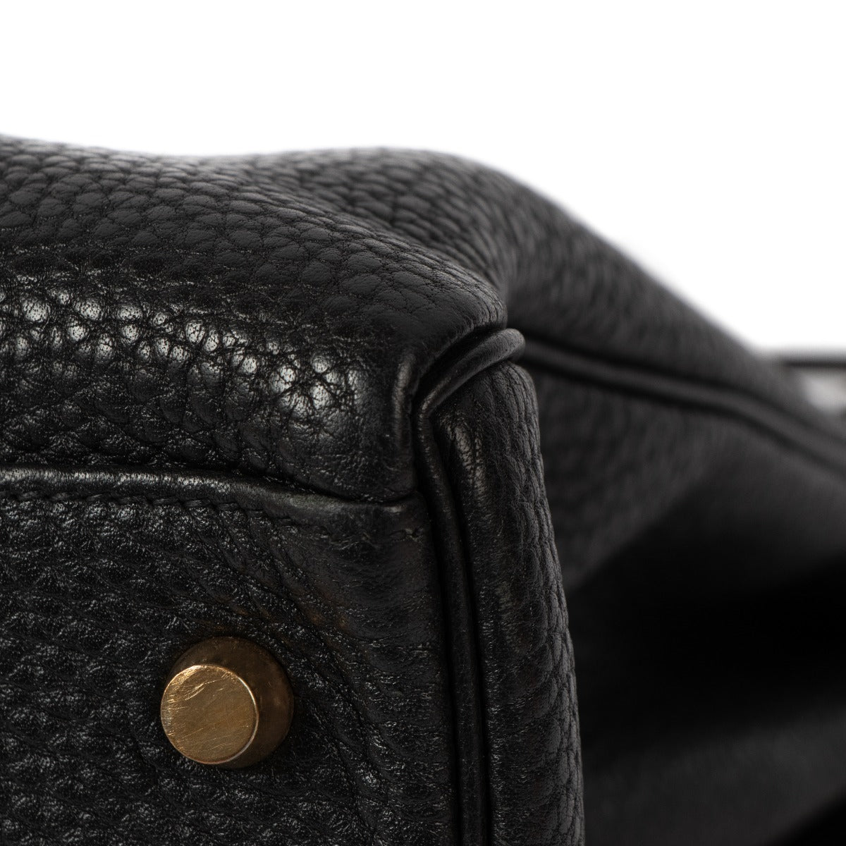 Hermès Kelly 35 Black Fjord GHW