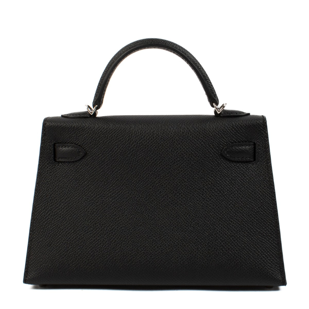 Hermès Kelly Mini II Black Epsom PHW