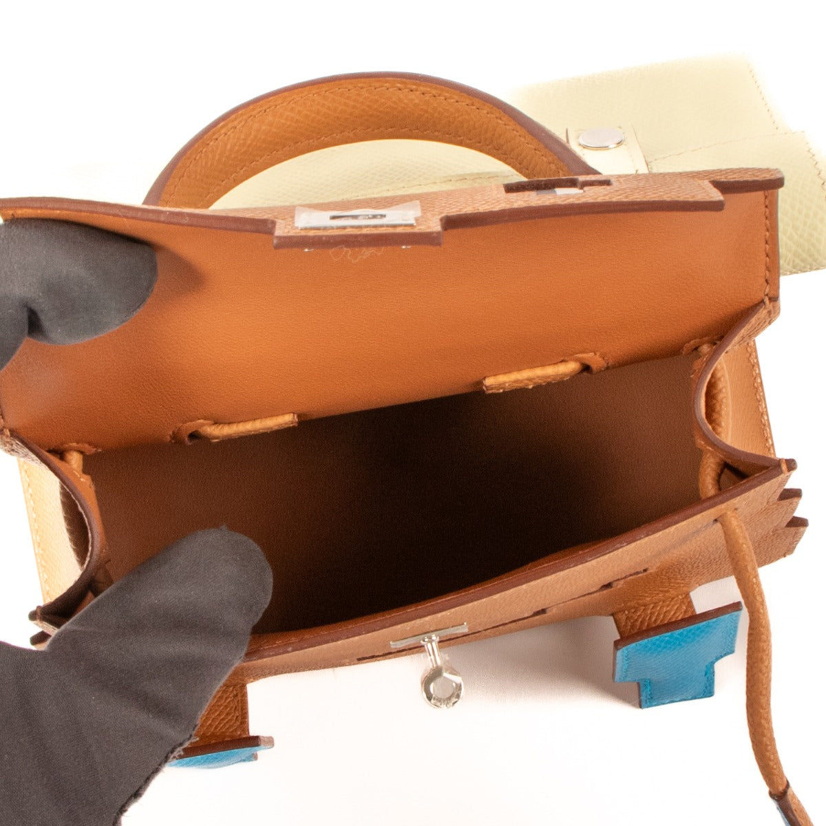 Hermès Kelly Doll Picto Goud/Zanzibar/Veld/Milton Epsom PHW