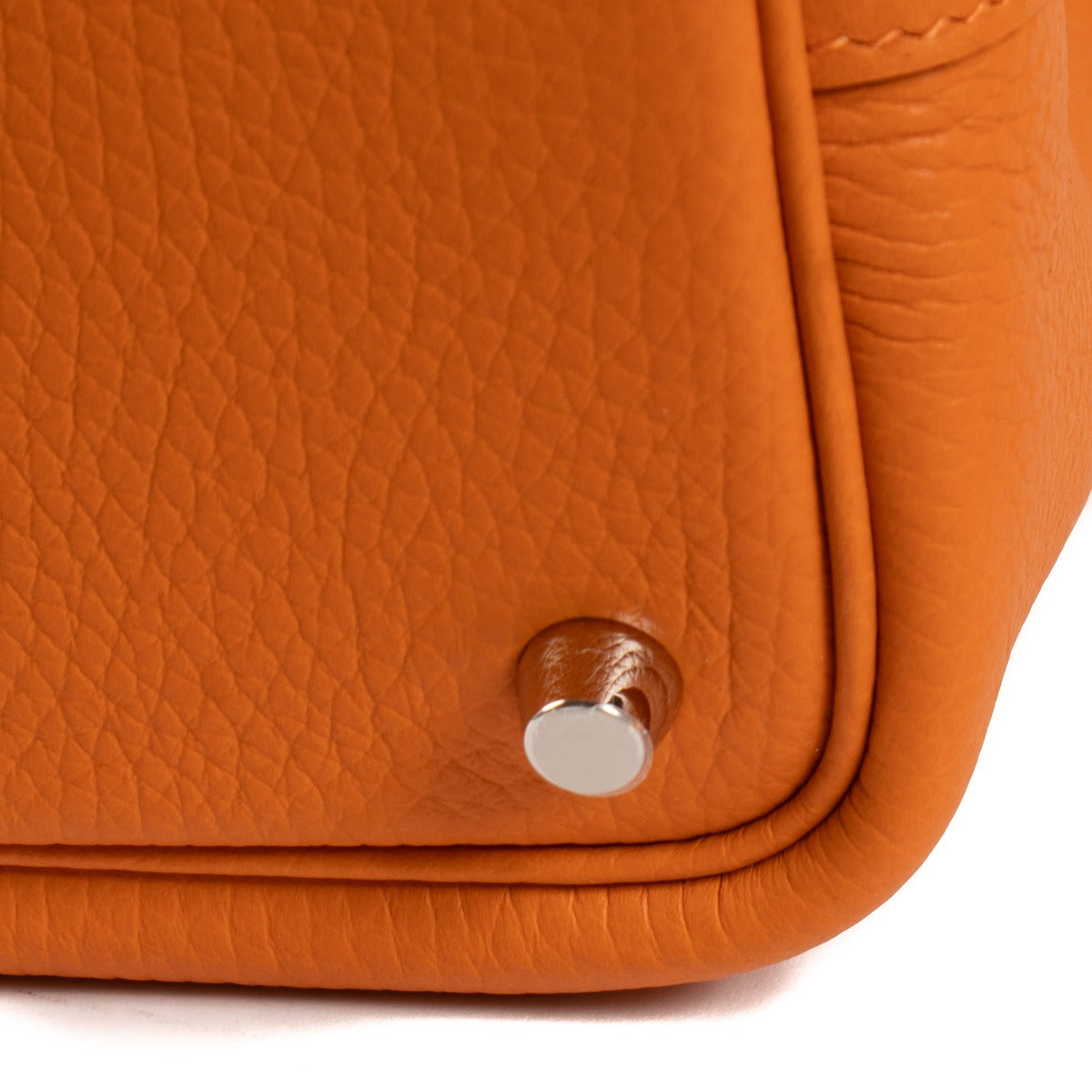 Hermès Picotin Lock 18 Oranje Clemence PHW