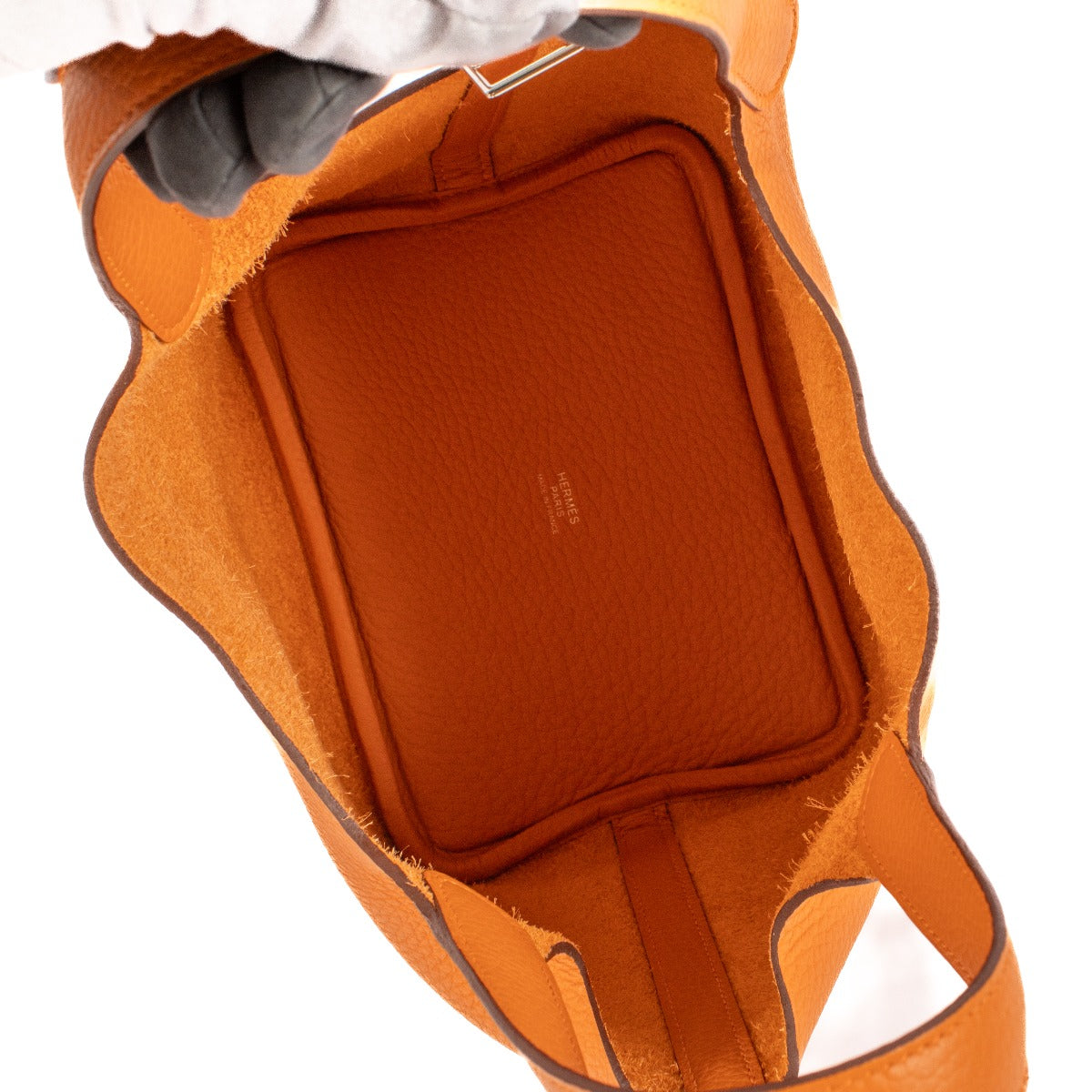 Hermès Picotin Lock 18 Oranje Clemence PHW