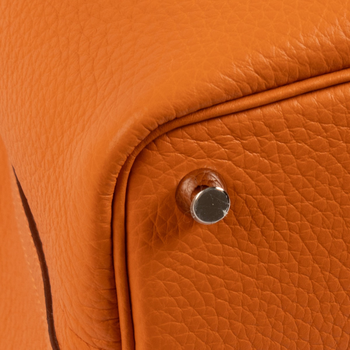 Hermès Picotin Lock 18 Oranje Clemence PHW