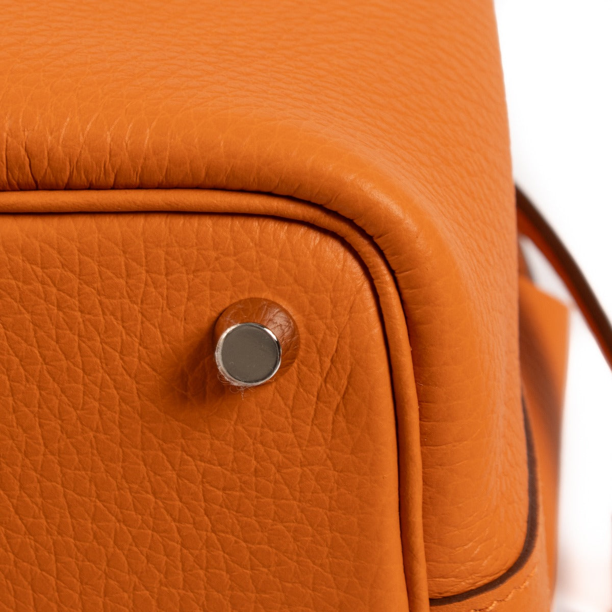 Hermès Picotin Lock 18 Oranje Clemence PHW
