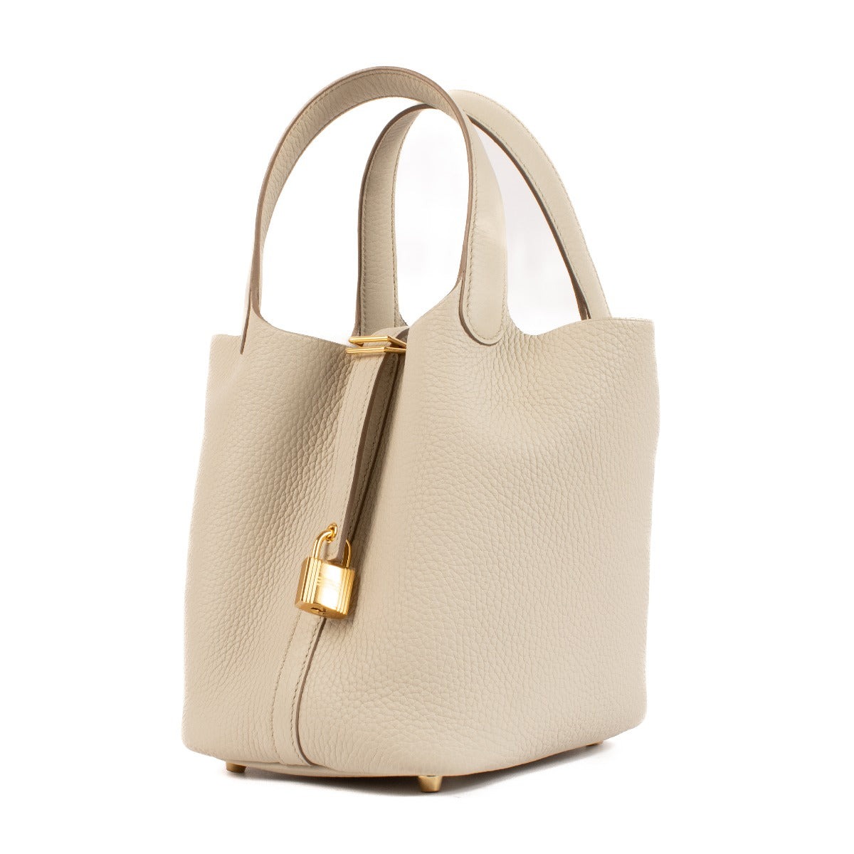 2024 Hermès Picotin 18 Beton Taurillon Clemence on www.labellov.com