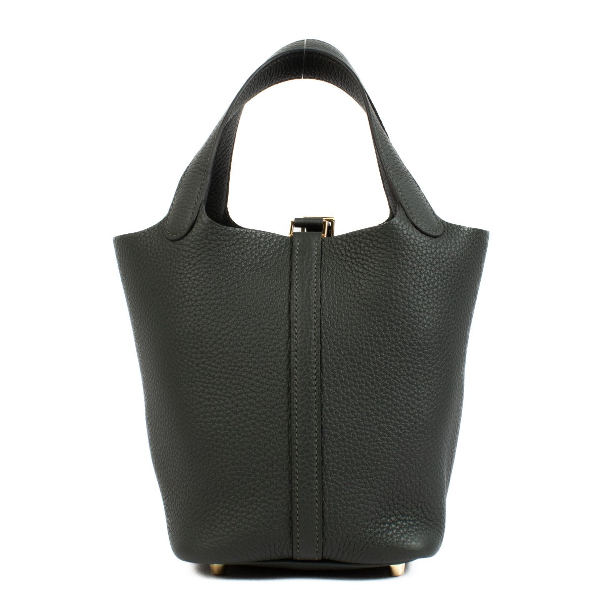 Hermès Picotin Lock 18 Vert Foncé Clemence GHW