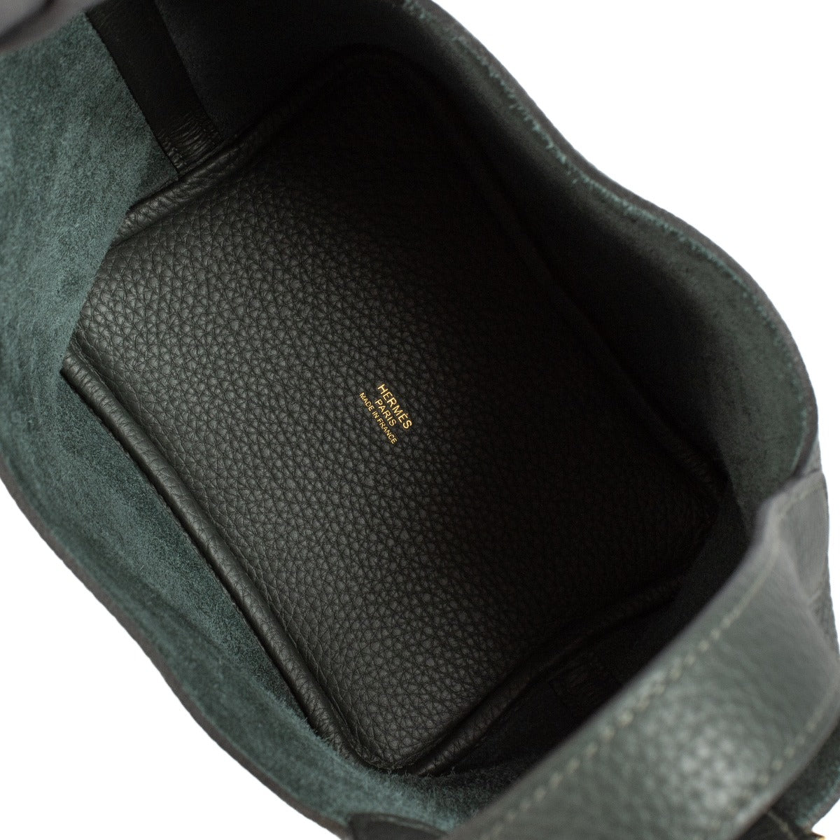 Hermès Picotin Lock 18 Vert Foncé Clemence GHW