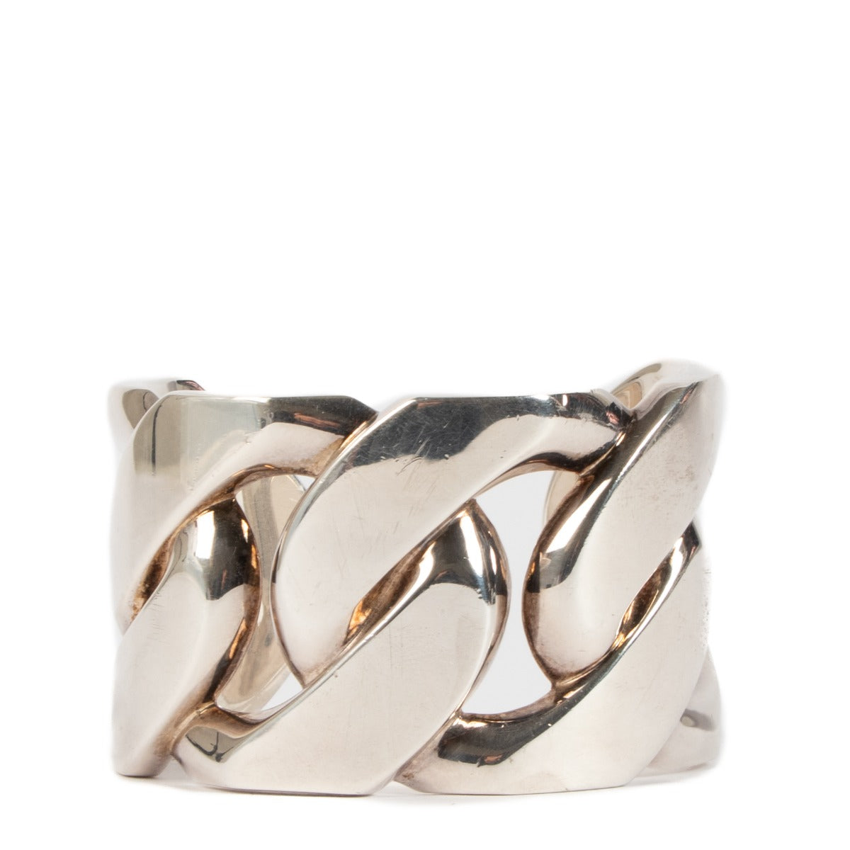 Hermès Sterling Silver Capture Cuff Bracelet
