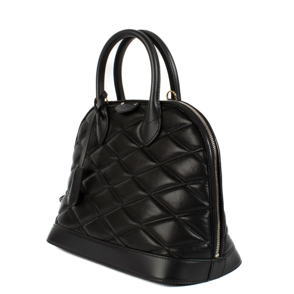 Shop 100% authentic secondhand Louis Vuitton Black Malletage Leather Alma Top Handle on Labellov.com