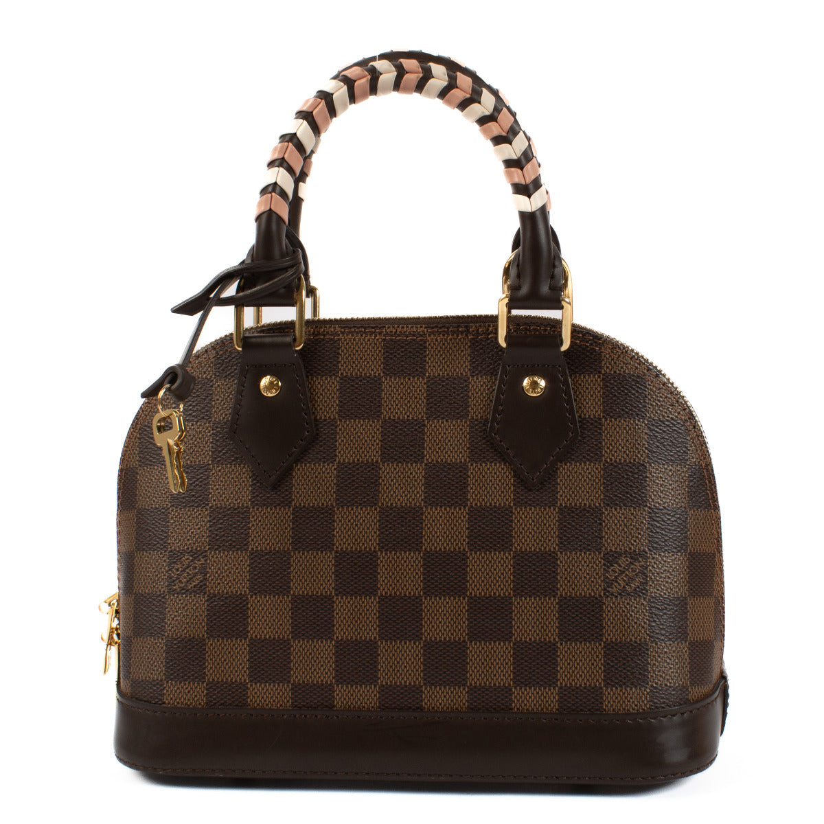 Louis Vuitton Damier Ebene Braided Alma BB