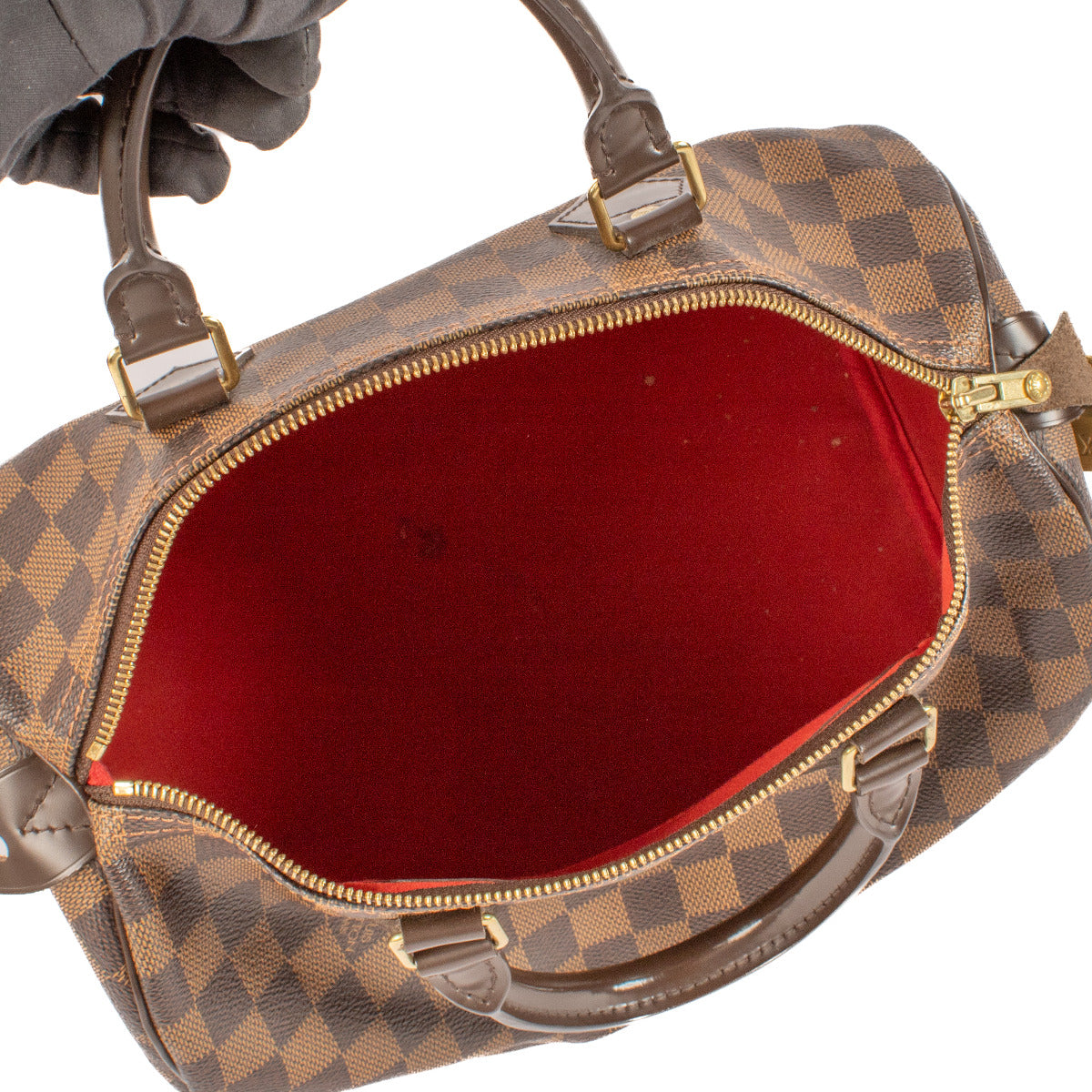 Louis Vuitton Damier Ebene Speedy 30 Bag