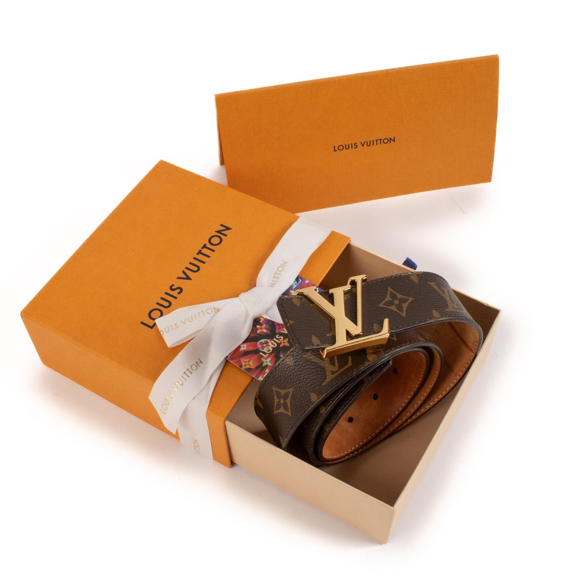 shop 100% authentic second hand Louis Vuitton Monogram Belt - Size 90 on Labellov.com