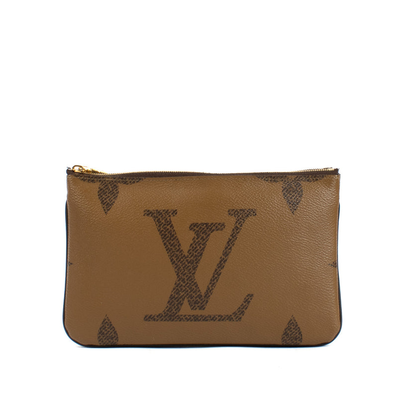 Louis Vuitton Monogram Double Zip Pochette