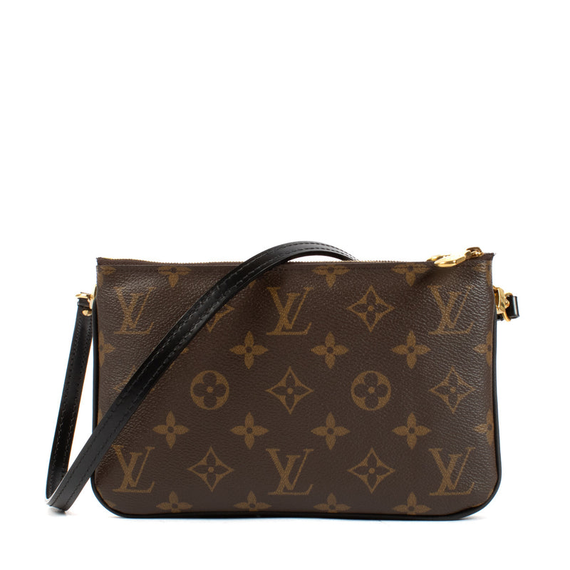 Louis Vuitton Monogram Double Zip Pochette