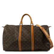 Louis Vuitton Monogram Keepall 50 Travel Bag