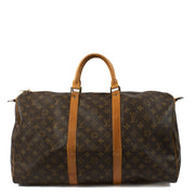 Louis Vuitton Monogram Keepall 50 Travel Bag